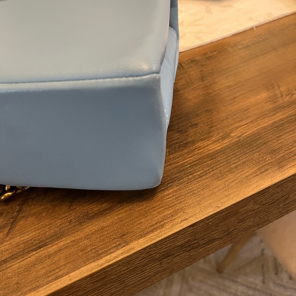 Kurt Geiger Light Blue Quilted Shoulder Bag - Picture 8 of 16